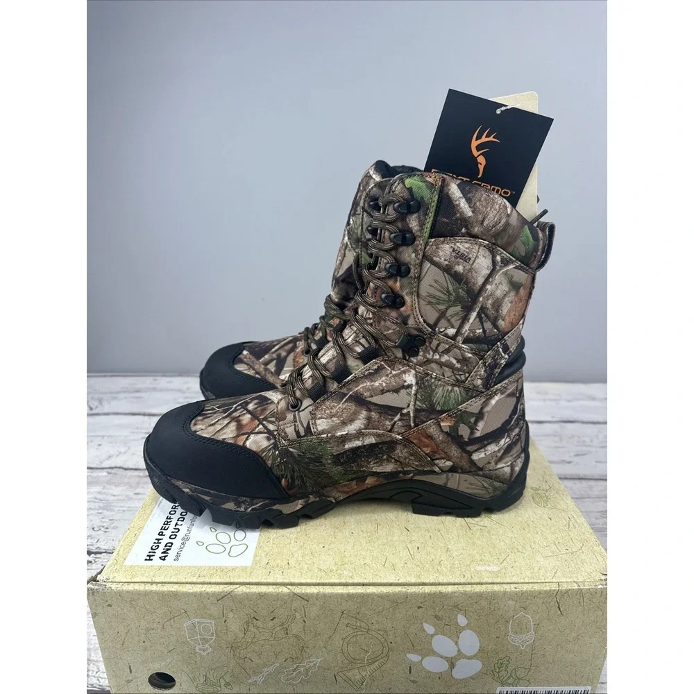 RUNFUN Men's Waterproof Hunting Boots – 8